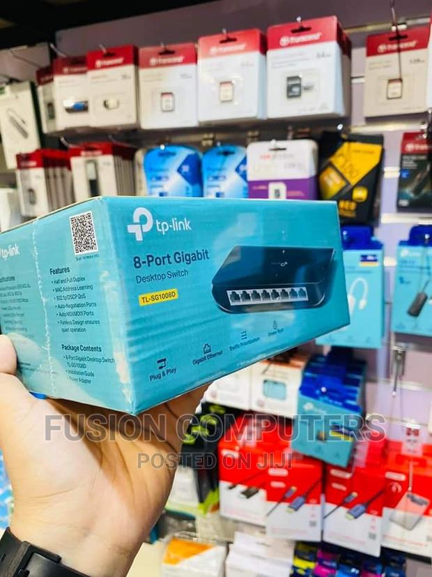 Tp-link 8-port Gigabit Desktop Switch TL-SG1008D - thumbnail 3