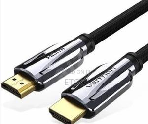 Vention Nylon Braided HDMI Cable 3M Black Metal Type - thumbnail 2