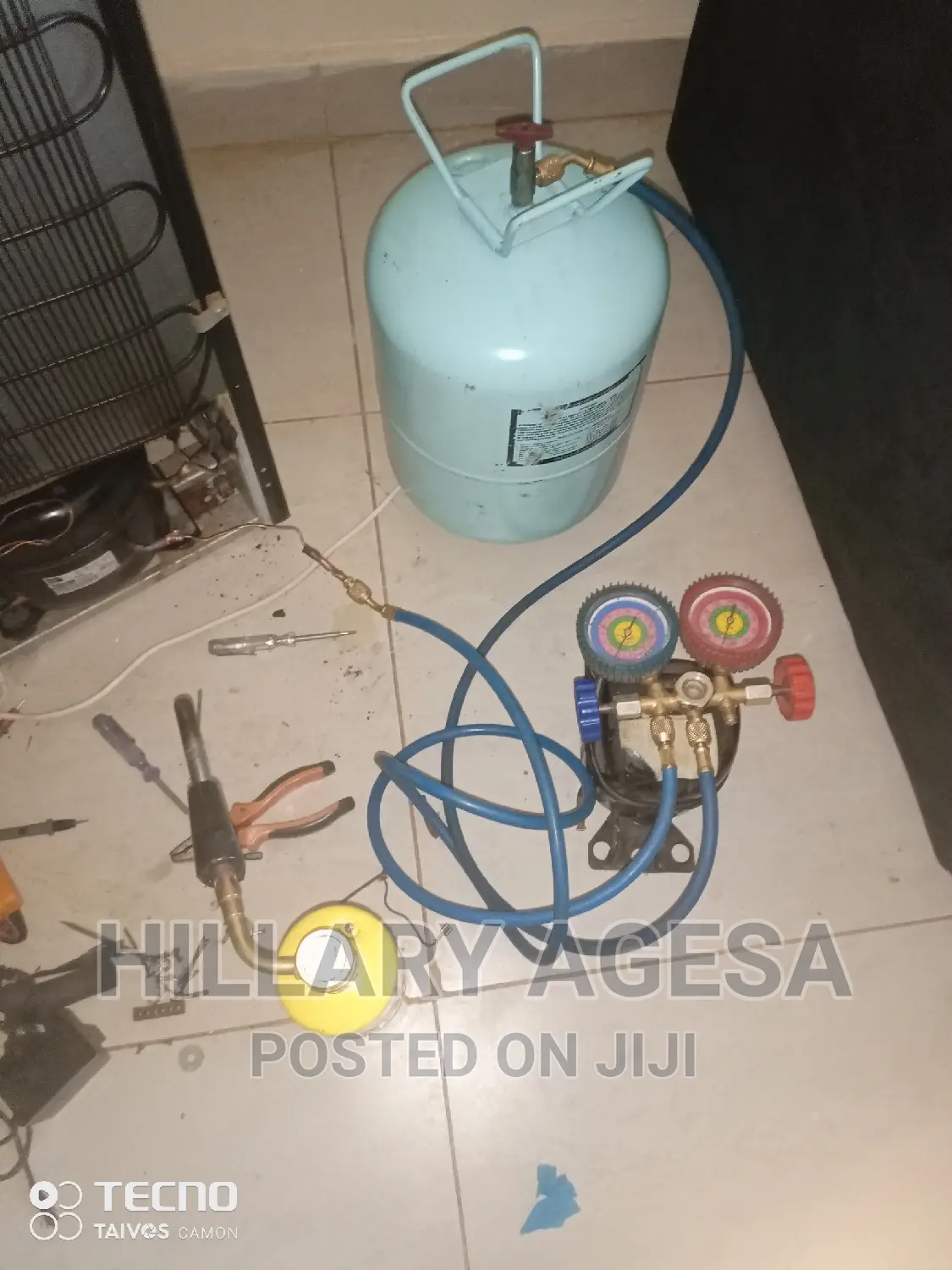 Fridge Gas Filling