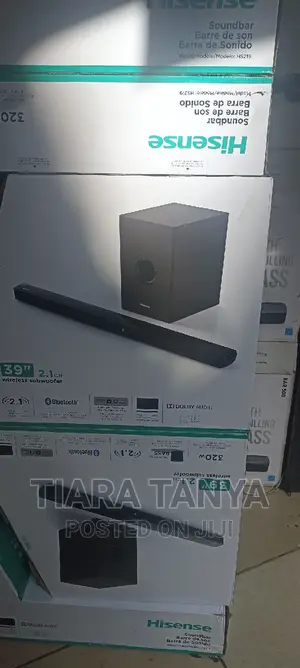 Hisense 320W HS219 2.1 Ch Soundbar With Wireless Subwoofer