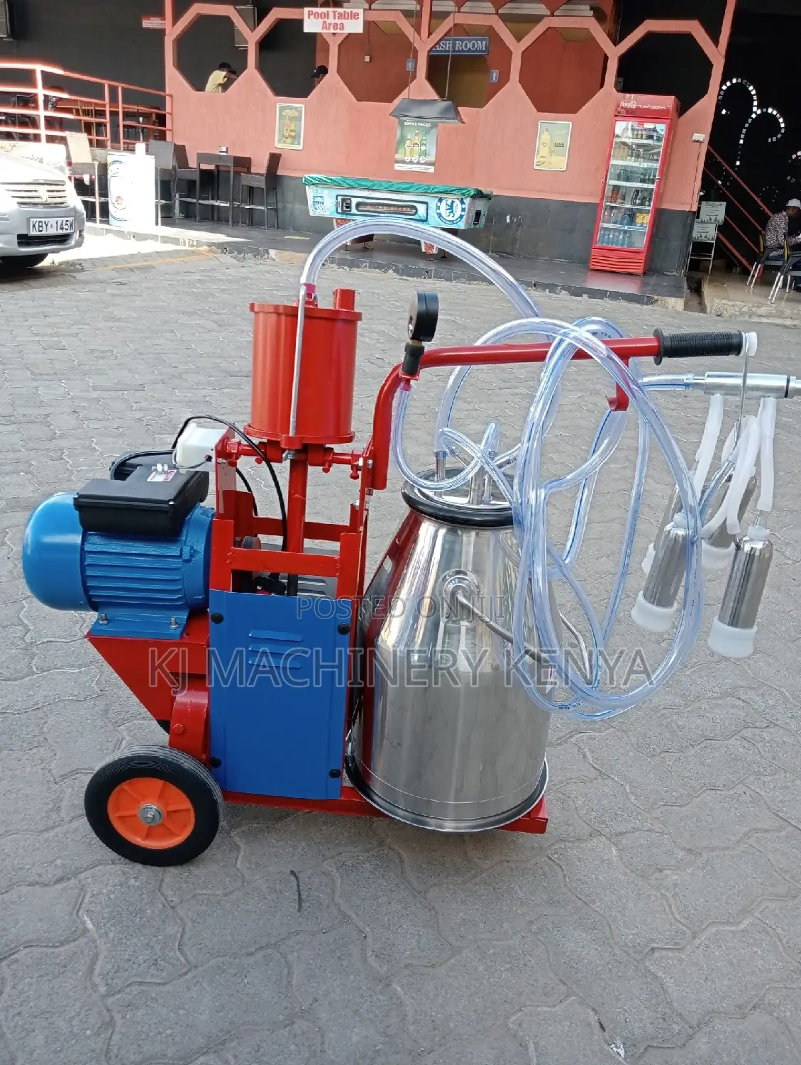 Single Cow Milking Machine Available