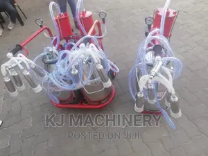 Double Bucket Milking Machine -Quality Powerful Machinery