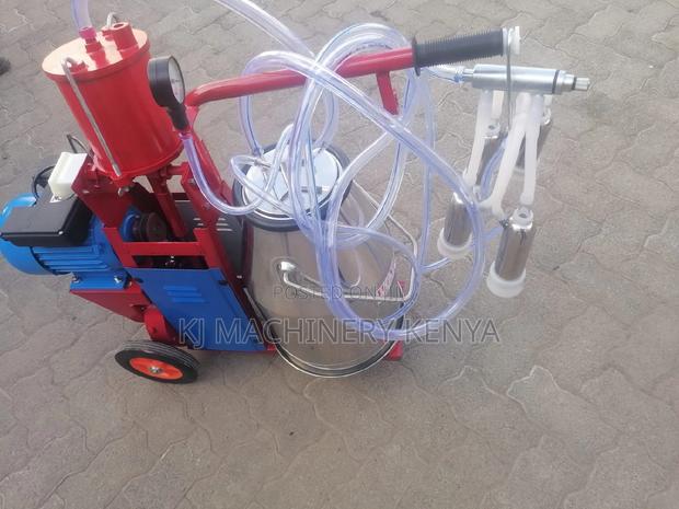 Electric Single, Milking Machine - main view