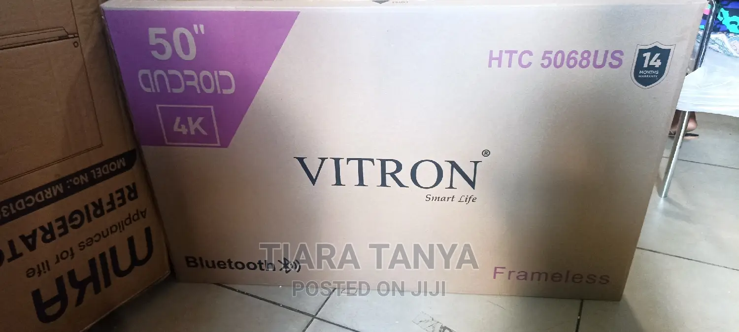 Vitron 50" Inch FRAMELESS UHD Android TV - HTC5068US 50