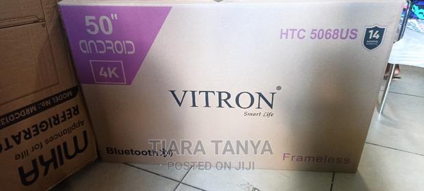 Vitron 50" Inch FRAMELESS UHD Android TV - HTC5068US 50 - main view
