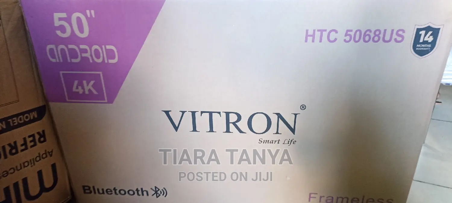 Vitron 50" Inch FRAMELESS UHD Android TV - HTC5068US 50