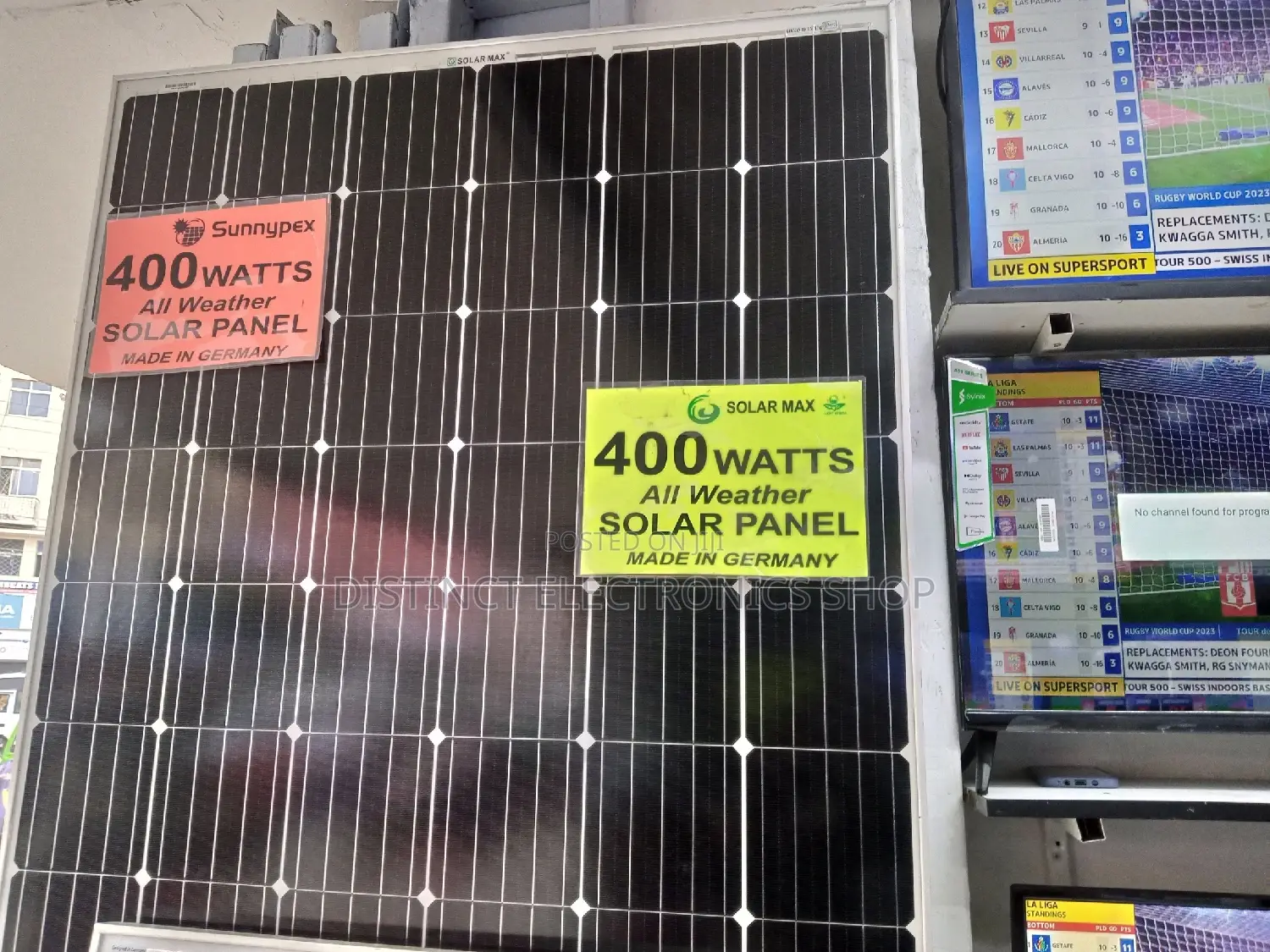 Solarmax Solar Panel 400watts 36v