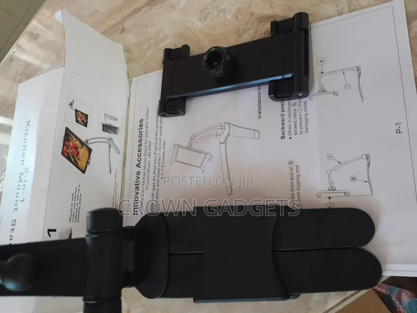 Tablet Wall Mount for iPad, Kitchen Tablet Holder