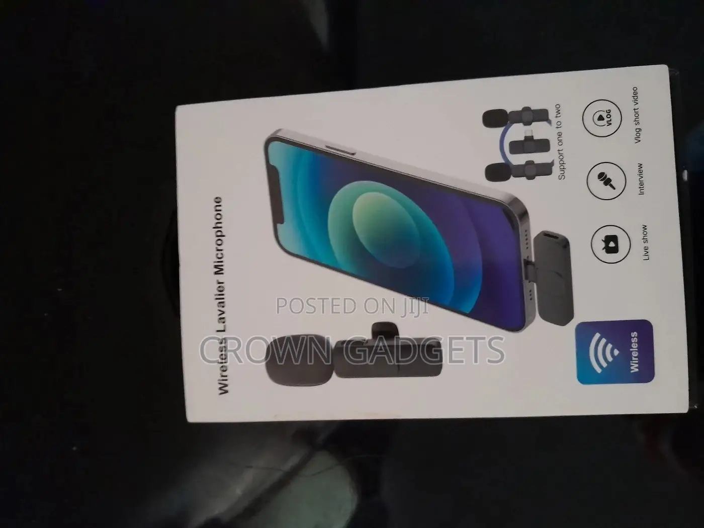 2.4G Wireless Lavalier Microphone Short Video Shootin