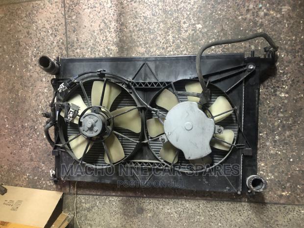 Toyota Wish 2005 Radiator With Fun - main view