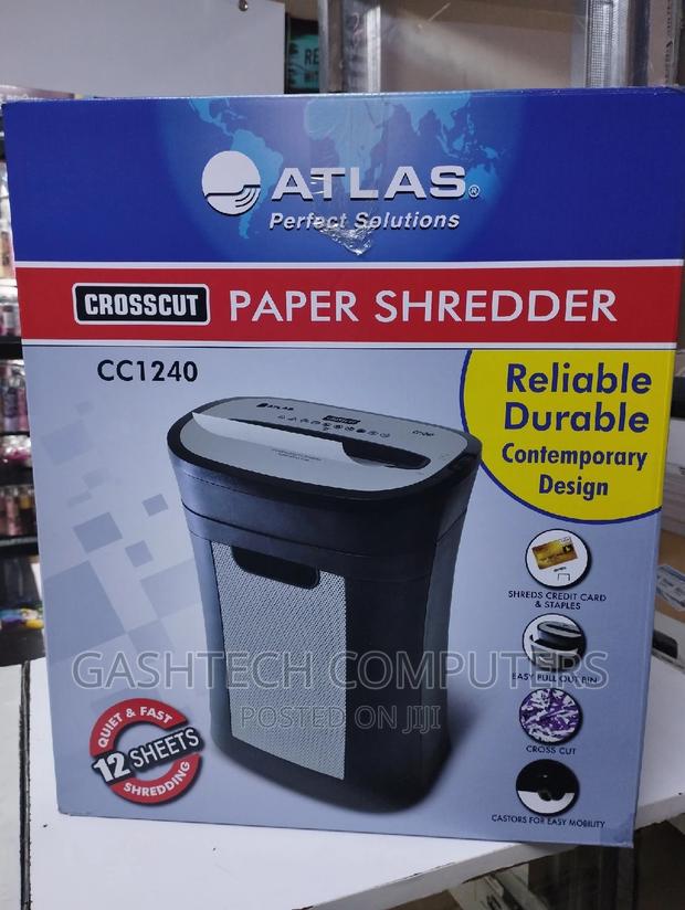 Atlas Paper Shredder Cc1240/ Cc1240 Atlas Paper Shredder