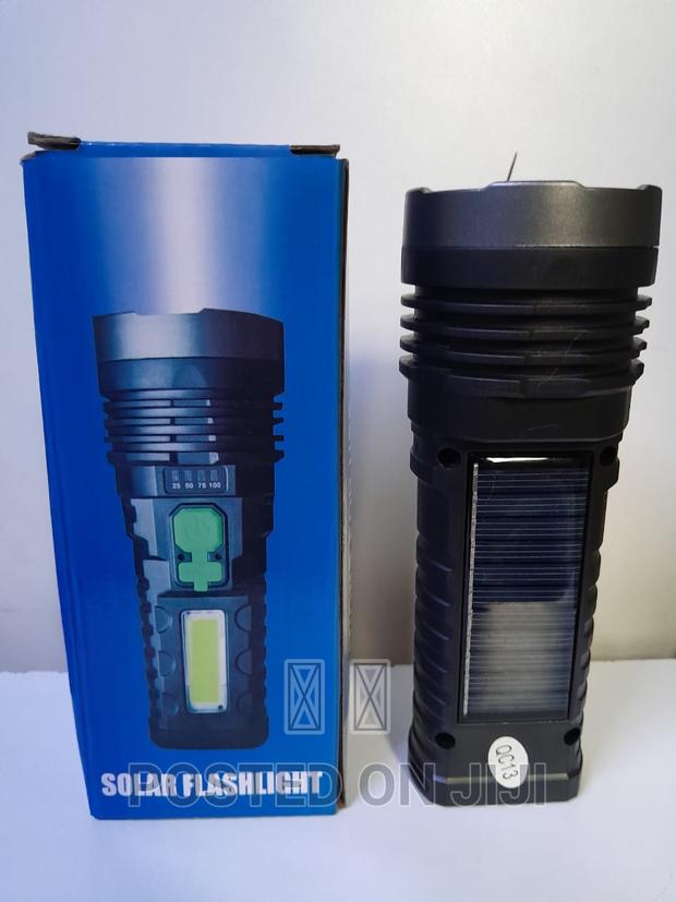 Solar Torch With Flash Light - main view