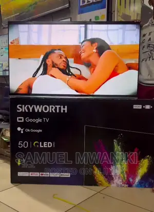 Skyworth 50'' Qled Uhd Google Tv Frameless Smart Tv