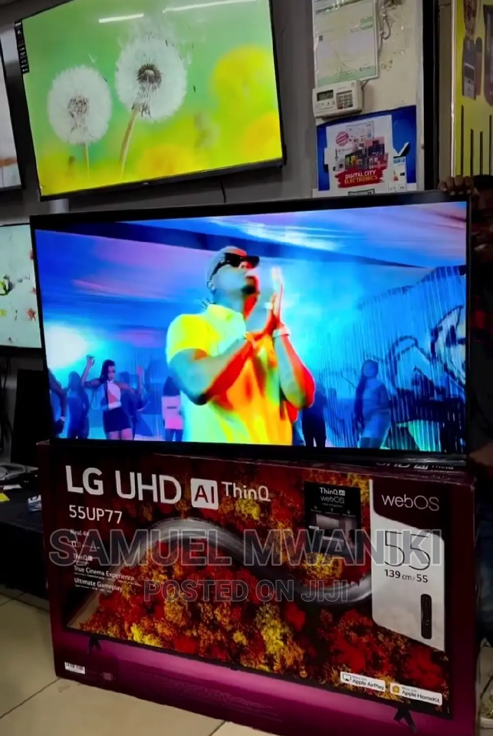Lg 55” Ultra Hd Smart Tv, Magic Remote Netflix New Model-