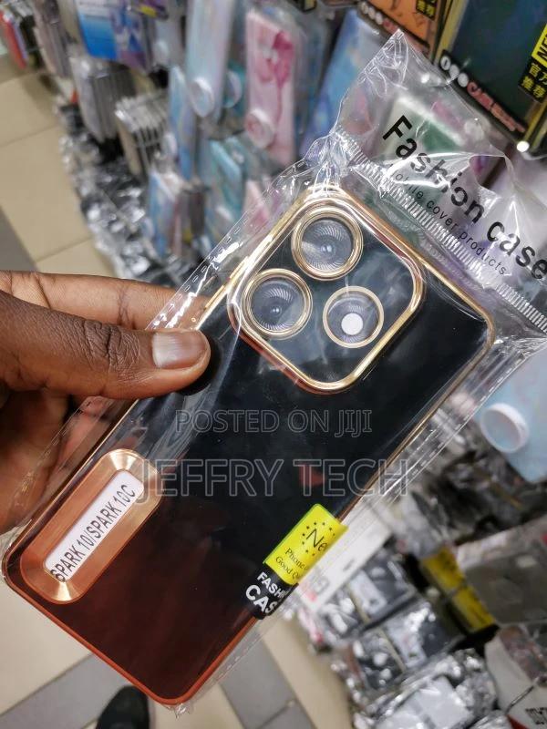 Back Cover for Tecno Spark 10C (Multicolor, Grip Case, Sili - thumbnail 3