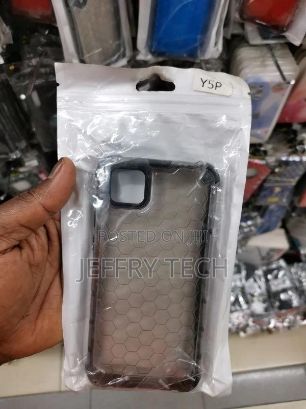 Back Case Honeycomb Huawei Y5p Black - main view