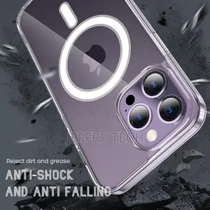 iPhone 15 Pro Case With Magsafe,Magnetic Clear Phone Cases F
