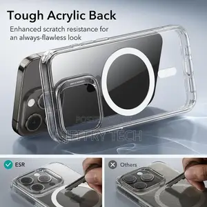 iPhone 15 Pro Case With Magsafe,Magnetic Clear Phone Cases F