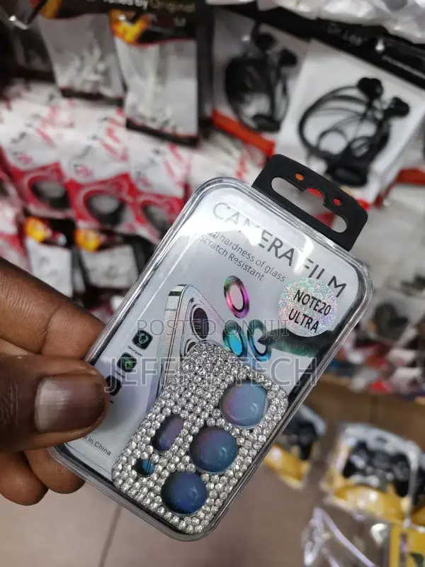 Samsung Note 20 Ultra Camera Lens Protector Metal Glitter