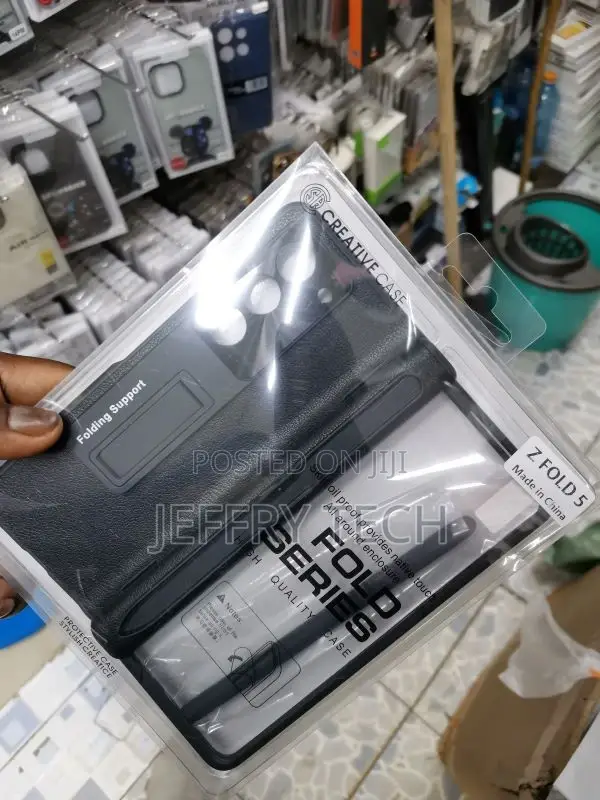Case for Samsung Galaxy Z Fold 5 With S Pen, Kickstand Fro