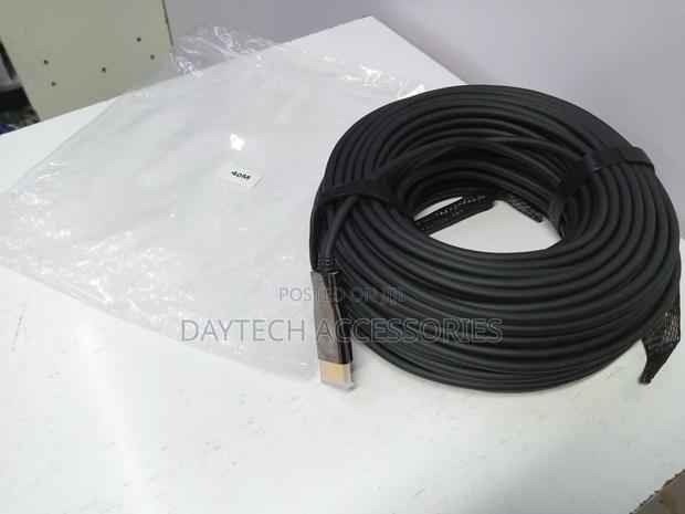 Active Optical Fiber Cable Uhd Hdmi 2.0 Cable- 40 Meter