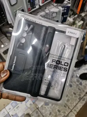 Case S Pen With Front Screen Protector for Samsung Z Fold 3