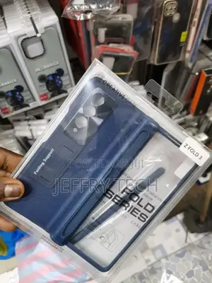 Phone Case With Pen Slot and Tempered Glass Samsung Z Fold 3