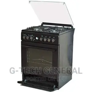 BJS I-6011t-Black 60x60 3-Gas+1 Hot Plate With Turbo-Fan