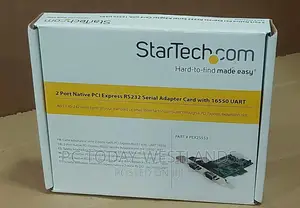Startech 2-Port Pci Express Serial Card With 16c1050 Uart