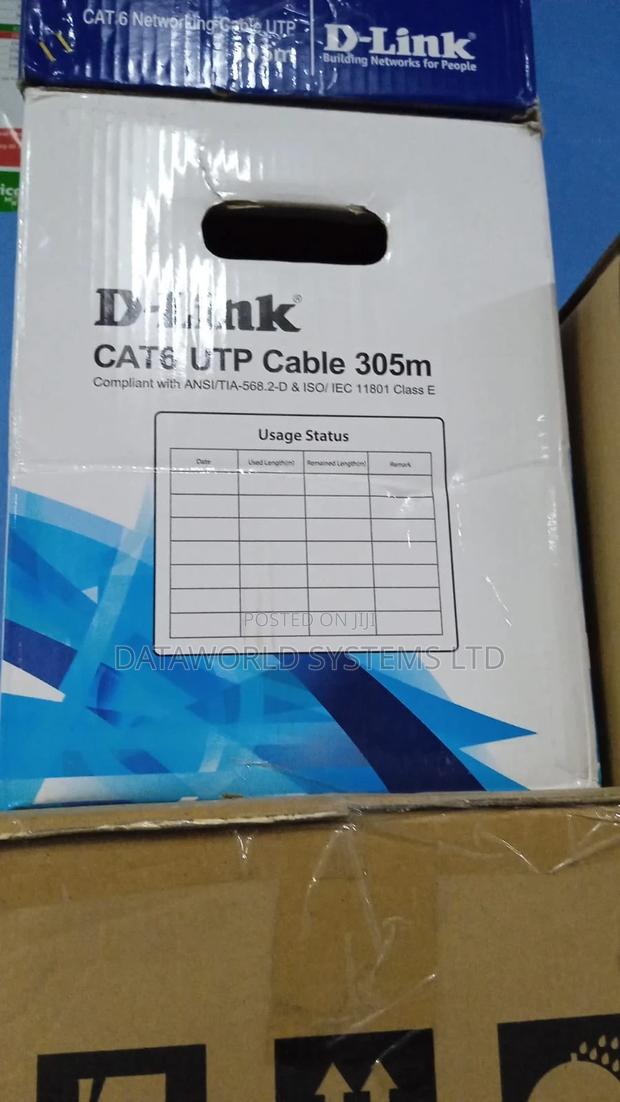 Dlink Cat 6 Cable Copper Indoor - main view