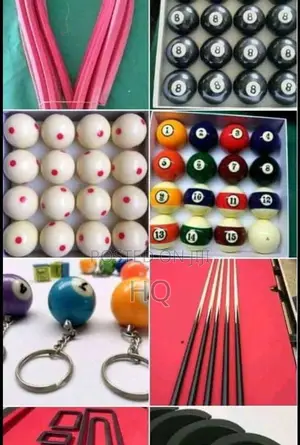 Dotted White Balls for Pool Table New in Box Accessories,