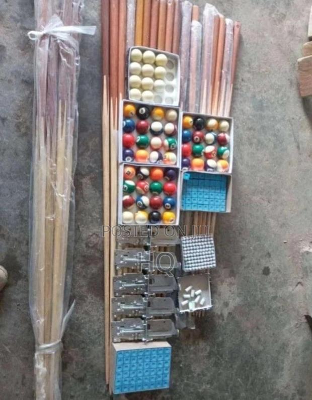 Zen Balls, Cue Stick Options Chalks, Token, Tips Pool Table