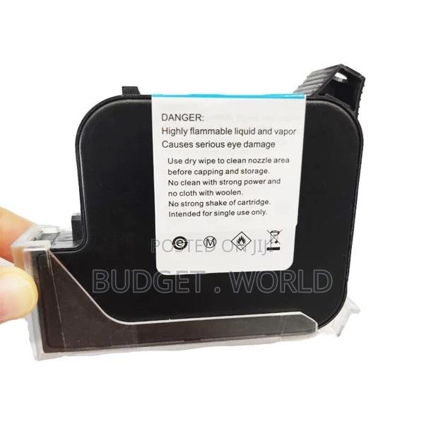 Inkcartridge for Handheld Inkjetprinter Coding Machine Black - main view