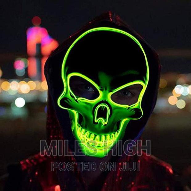 Light Up Halloween Mask - main view