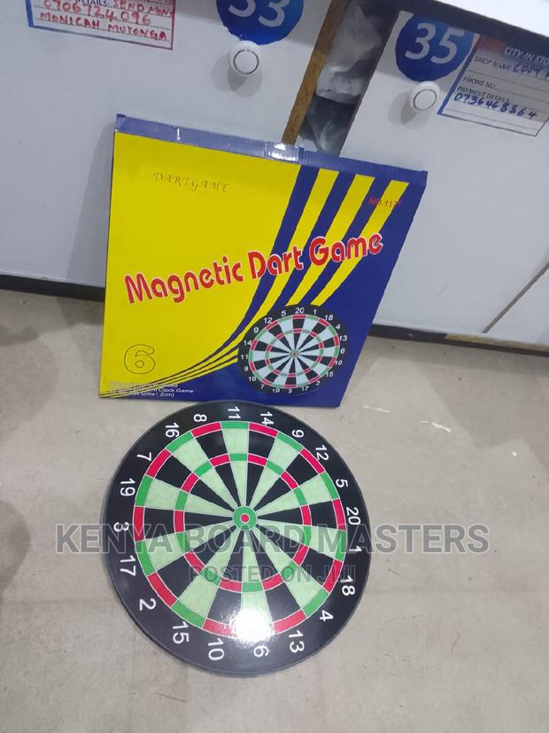 Magnetic Dartboard. Original Darts. Simple Dart. - main view