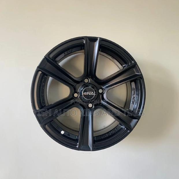 Toyota Filder, Axio 15 Inch Black Rims Set