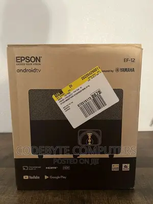 Epson EF-12 Mini Laser Smart Projector 3LCD Technology