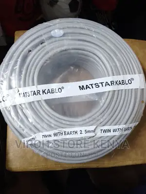 Wiring Cable Matstar 2.5mm Electric Cable By Metres