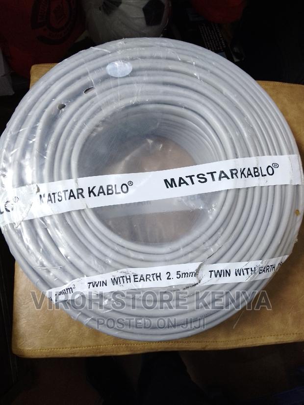 Wiring Cable Matstar 2.5mm Electric Cable By Metres - main view