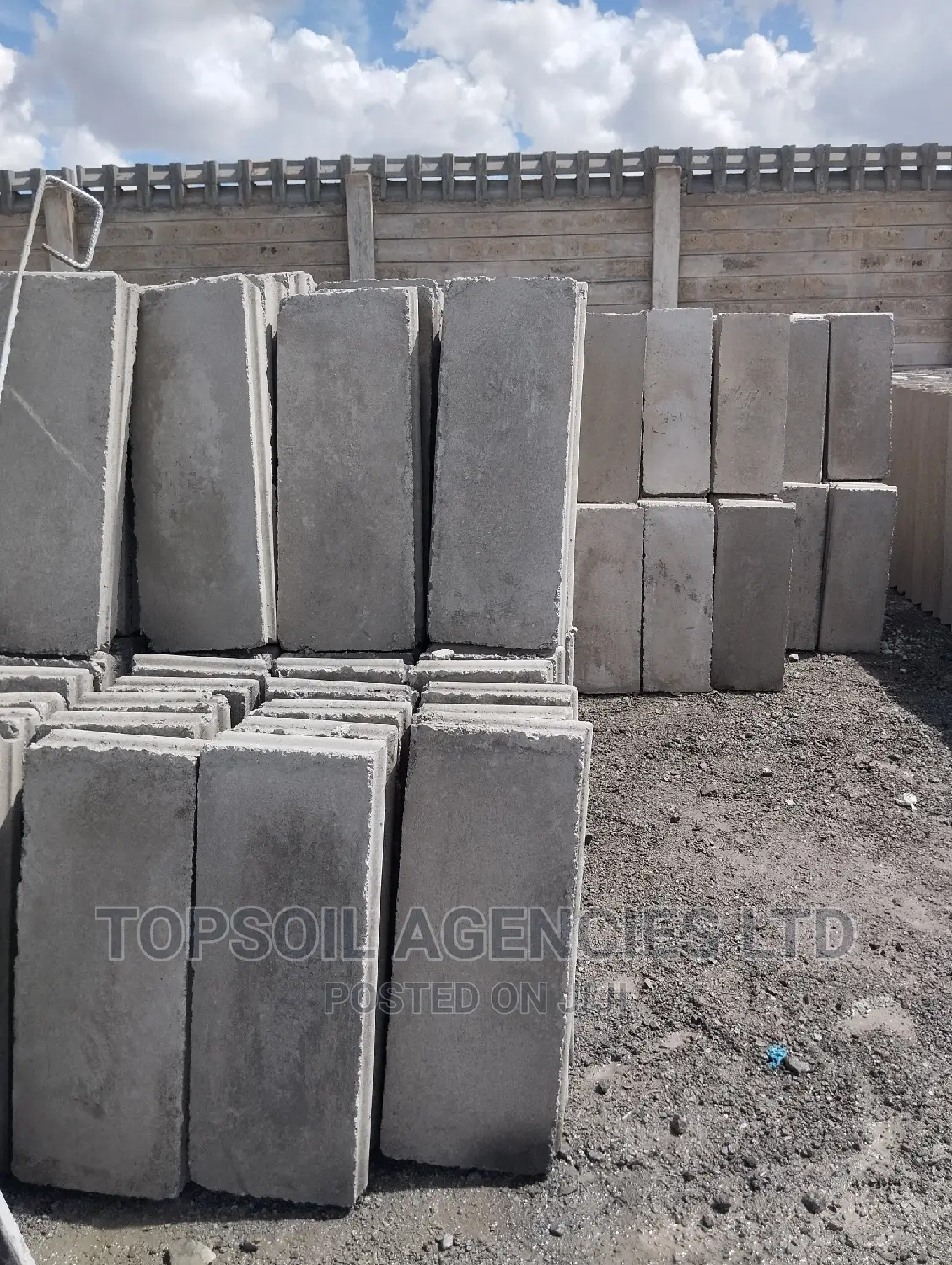 Drainage Side Slabs