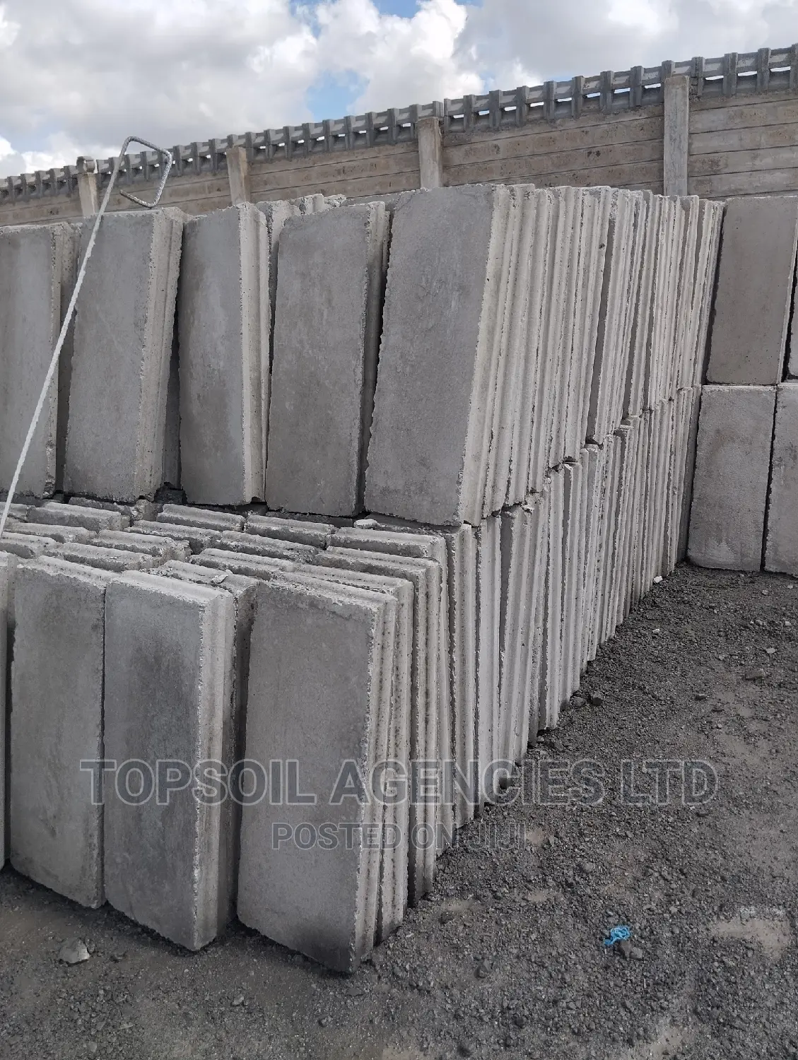 Drainage Side Slabs