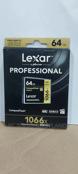 Lexar 64GB Professional 1066x Compactflash Memory Card