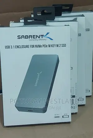 SABRENT USB 3.1 Aluminum Enclosure for M.2 Nvme SSD