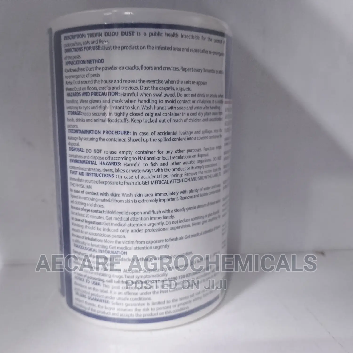 Trevin Dudu Dust Pesticide 100grams And 200grams