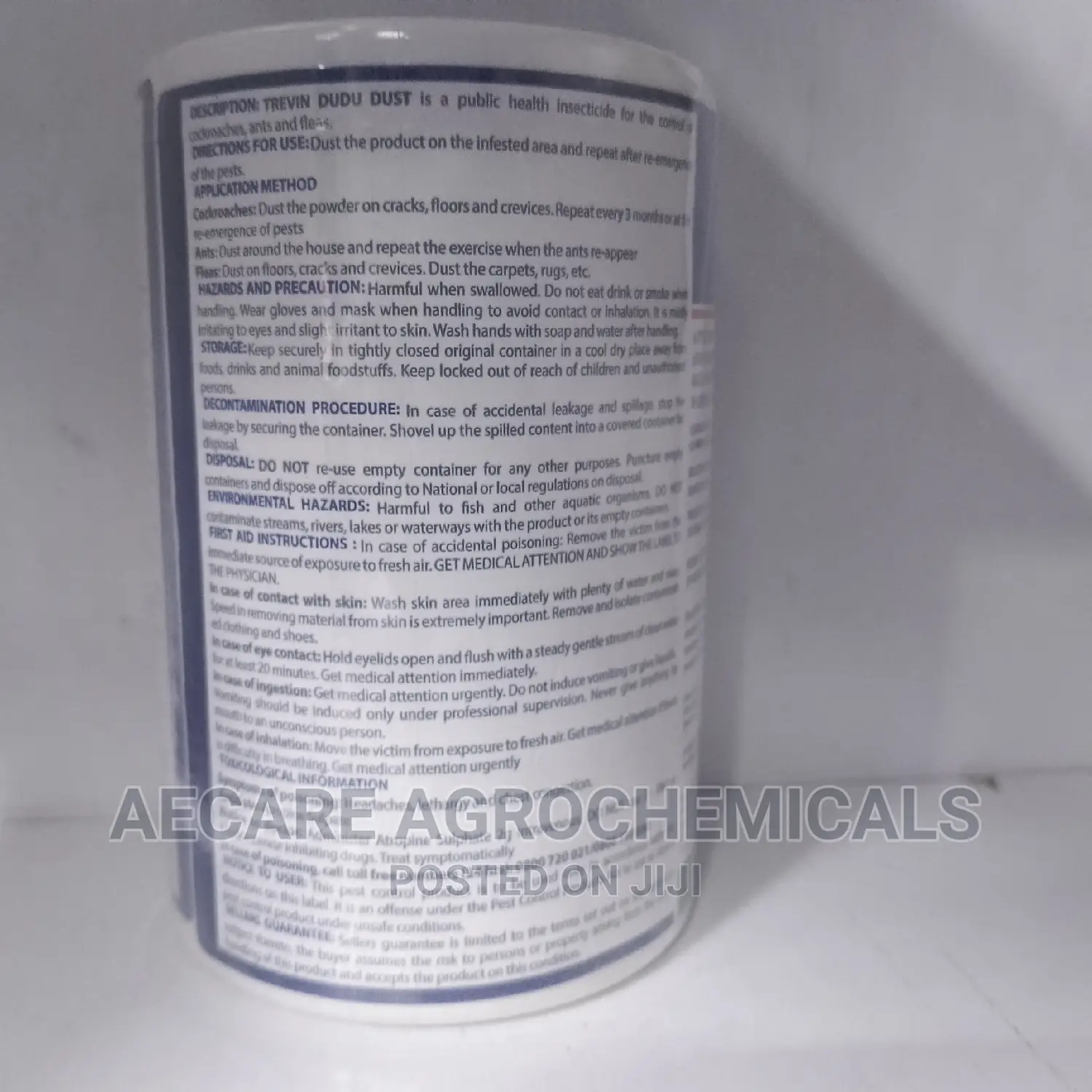 Trevin Dudu Dust Pesticide 100grams And 200grams