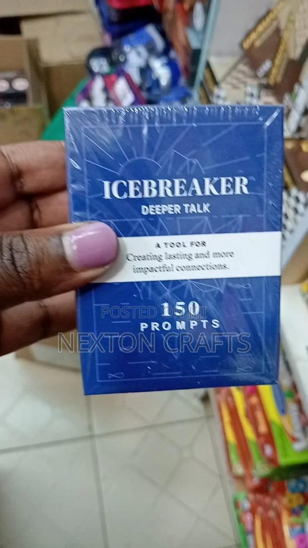 Icebreaker Card Game - main view