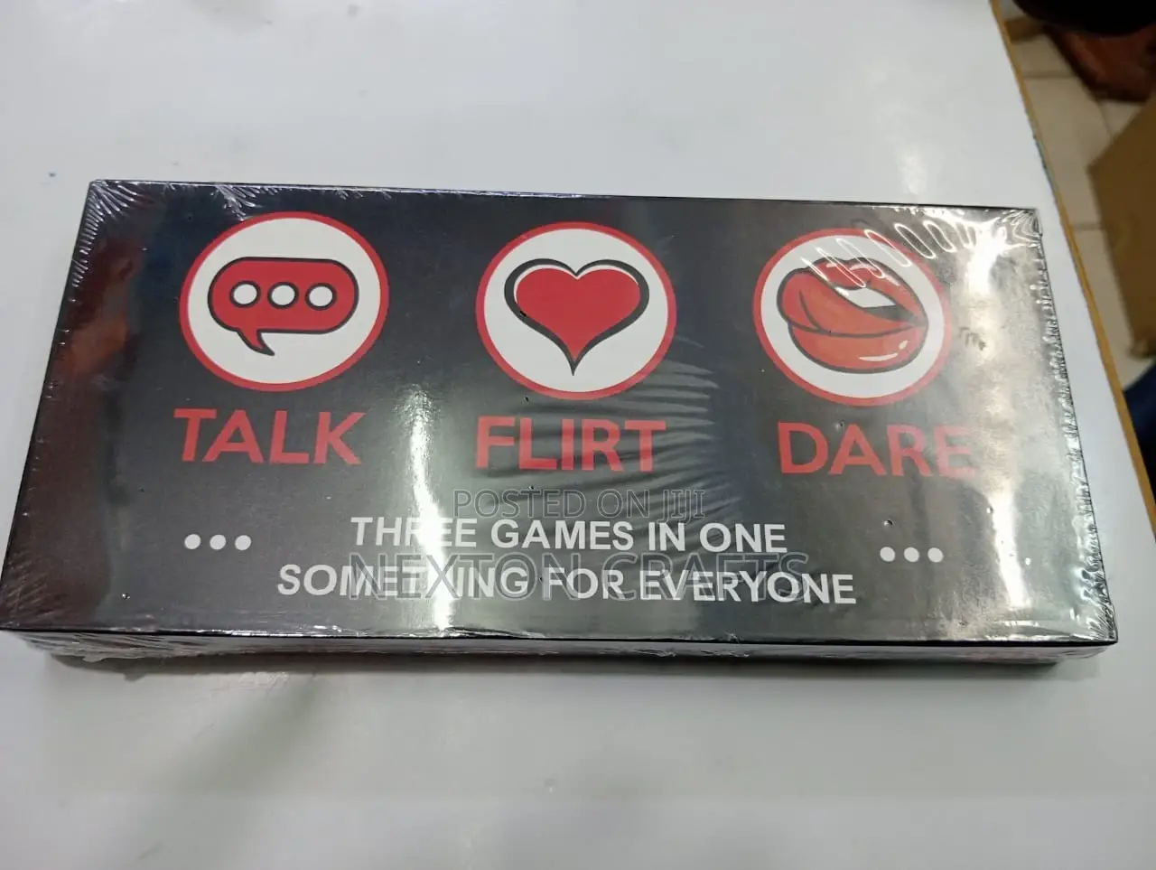 Talk Flirt Dare Card Game, Talk Game