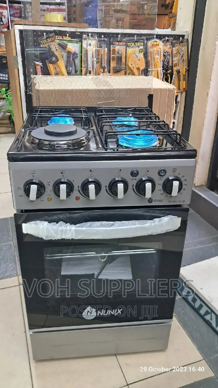 Nunnix 55×55 3-in -1 Electric Cooker With Oven