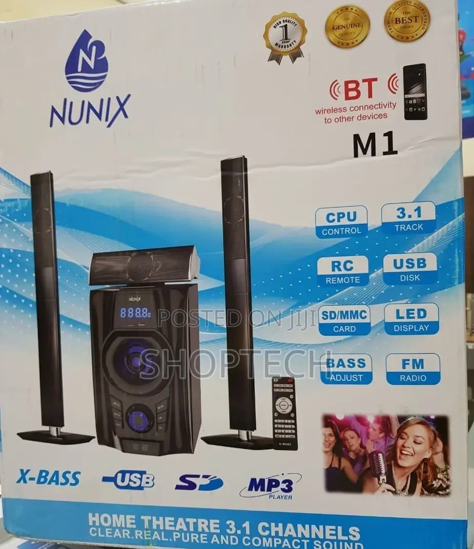 NUNIX M1 3.1inch Hometheatre System