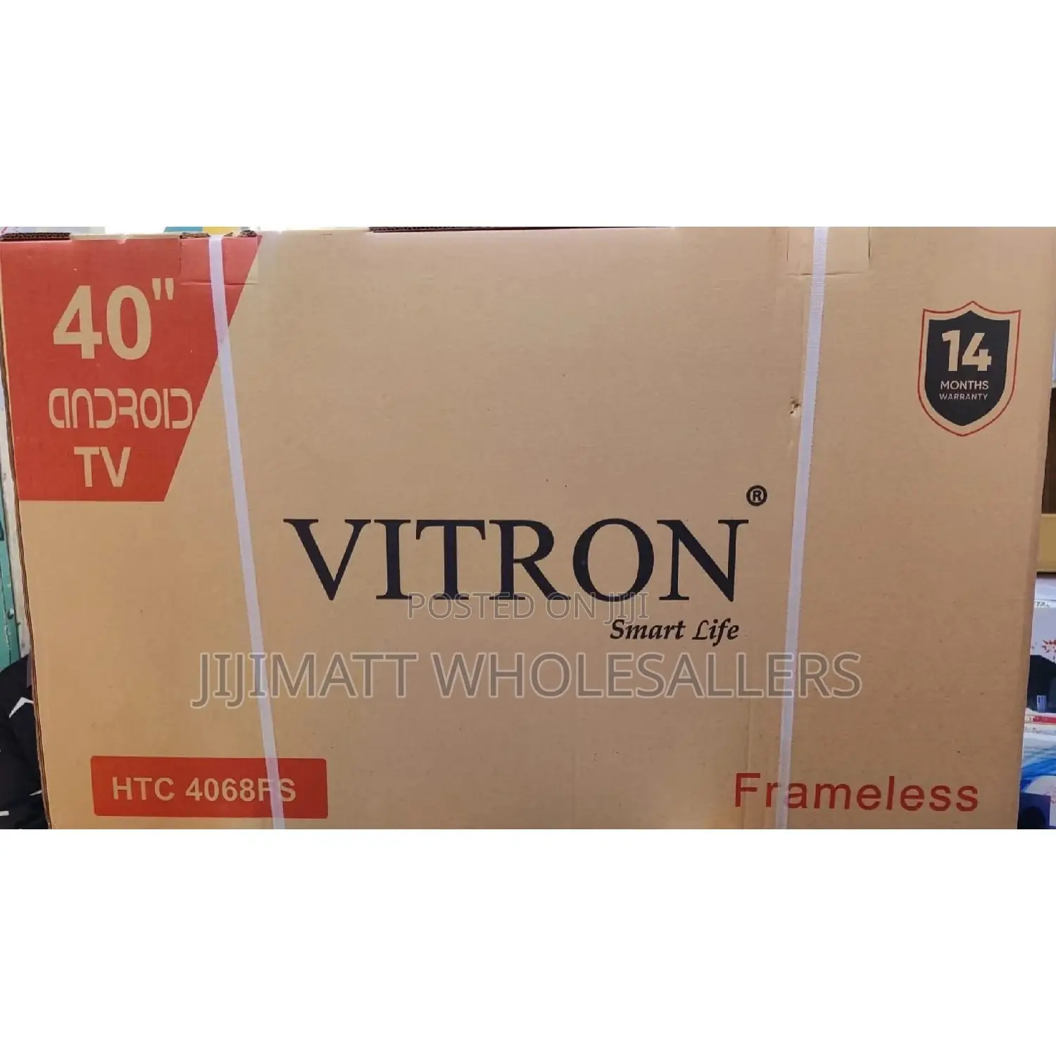 Vitron 40inch Frameless Smart Android Tv